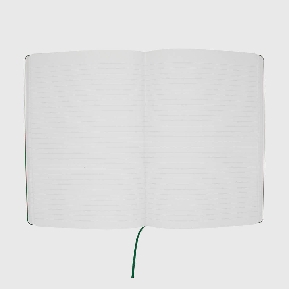 Nachhaltiges Notizbuch liniert grün
