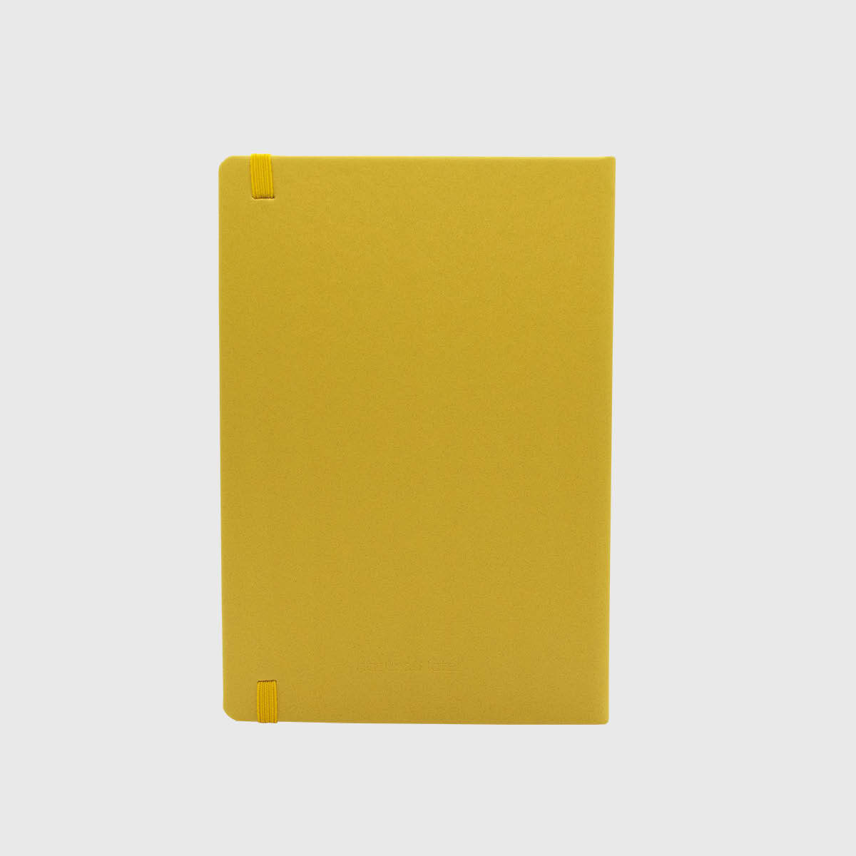 Notizbuch veganes Leder A5 gelb